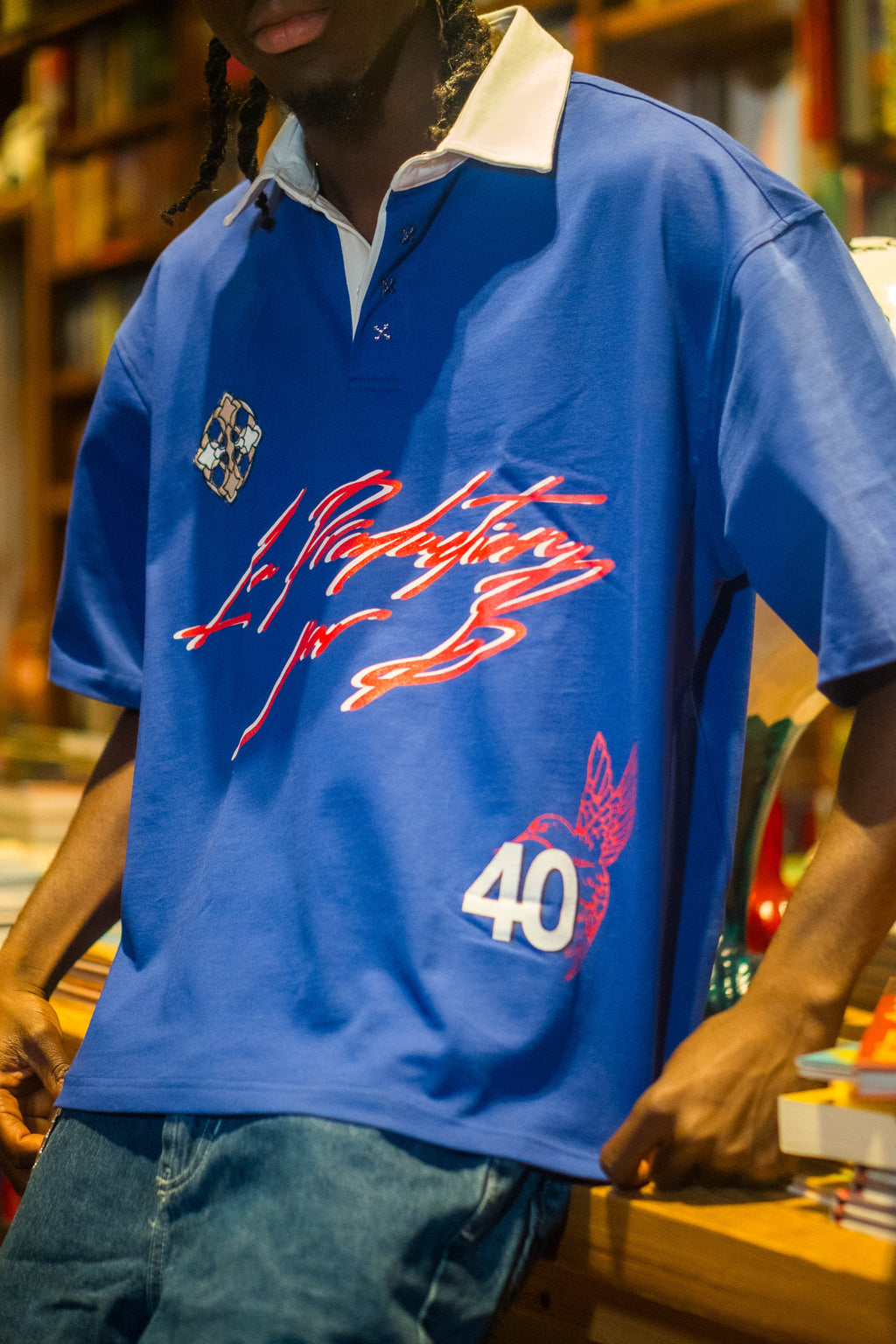 BLEU Uniform Collar Shirt