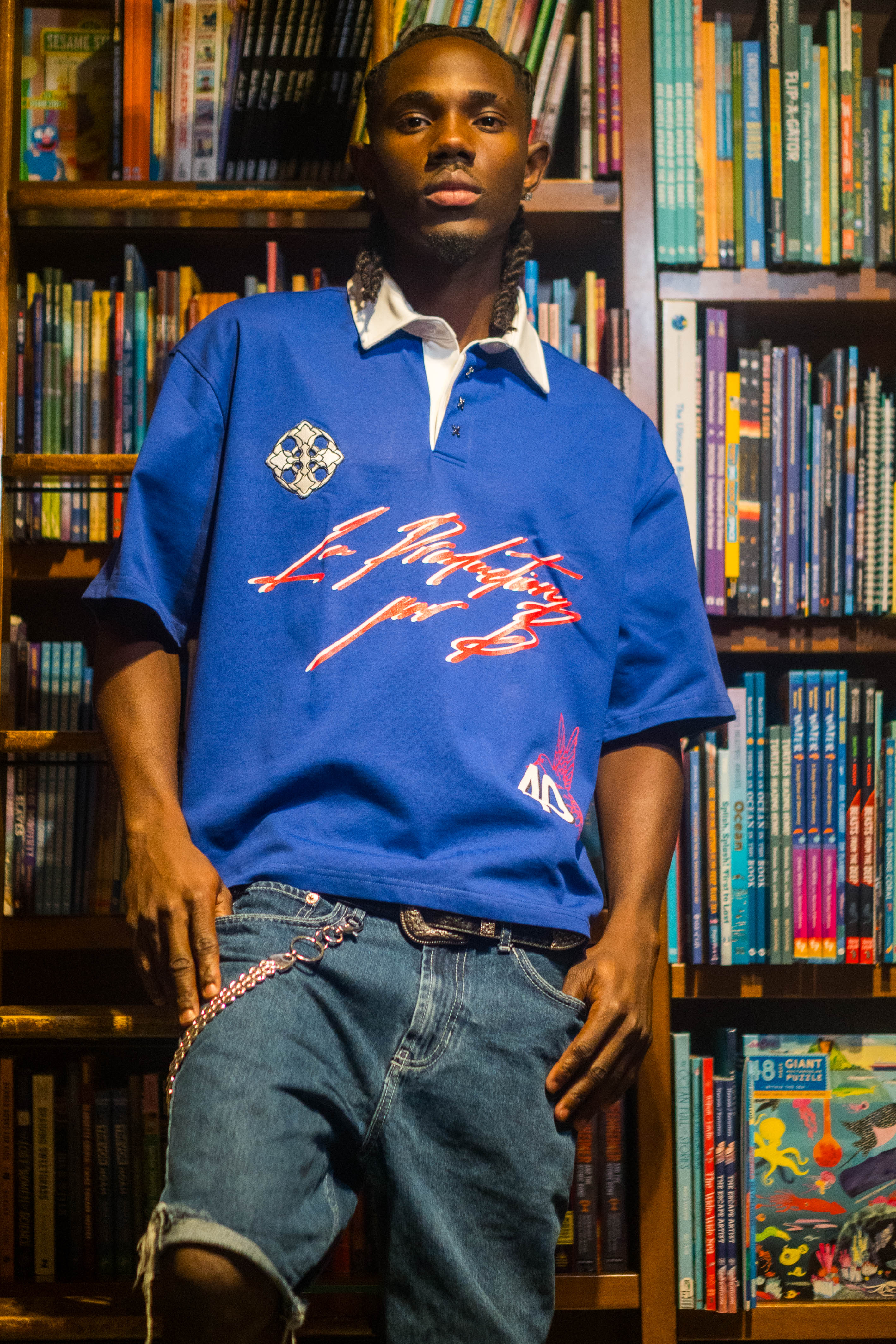 BLEU Uniform Collar Shirt